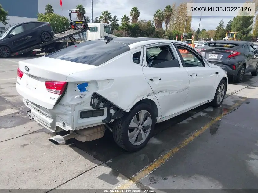 5XXGU4L35JG225126 2018 Kia Optima Ex