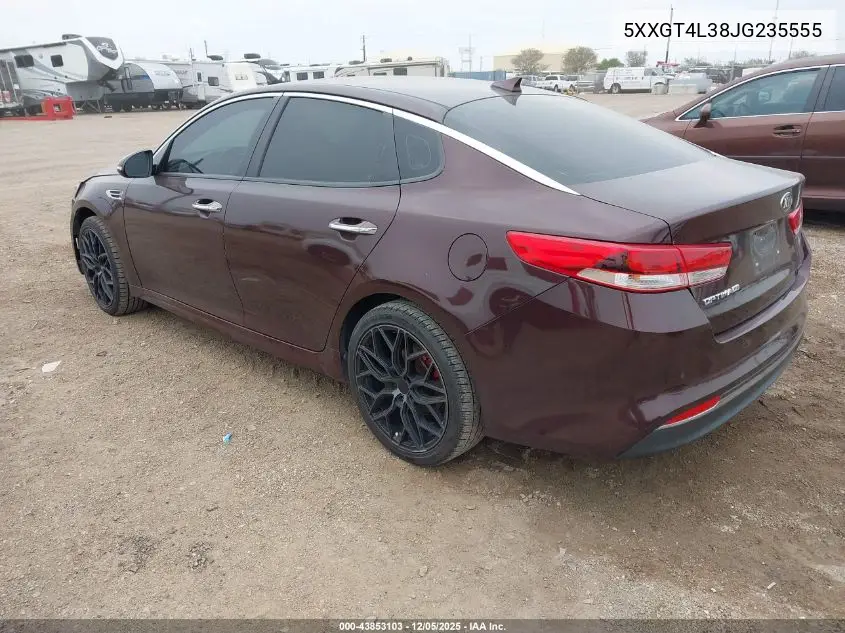 5XXGT4L38JG235555 2018 Kia Optima Lx