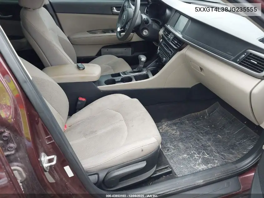 5XXGT4L38JG235555 2018 Kia Optima Lx