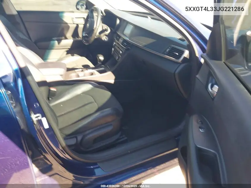 5XXGT4L33JG221286 2018 Kia Optima S