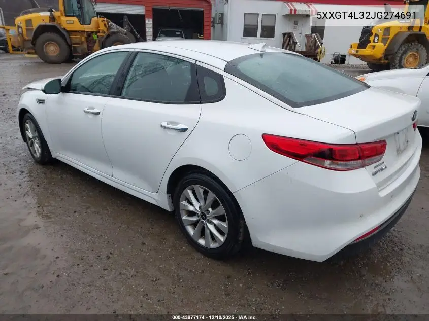 5XXGT4L32JG274691 2018 Kia Optima Lx