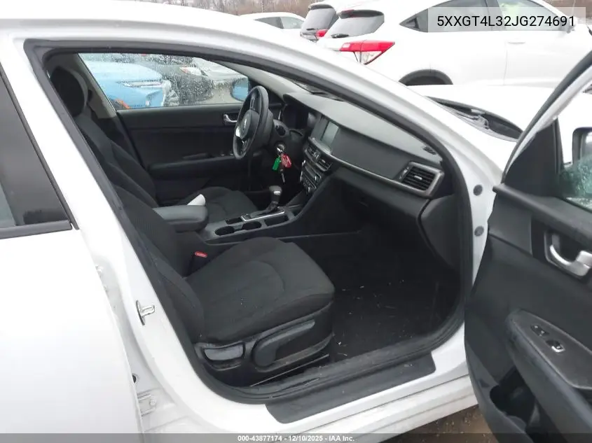 5XXGT4L32JG274691 2018 Kia Optima Lx