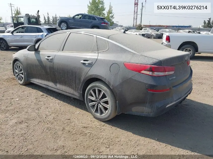 5XXGT4L39KG276214 2019 Kia Optima