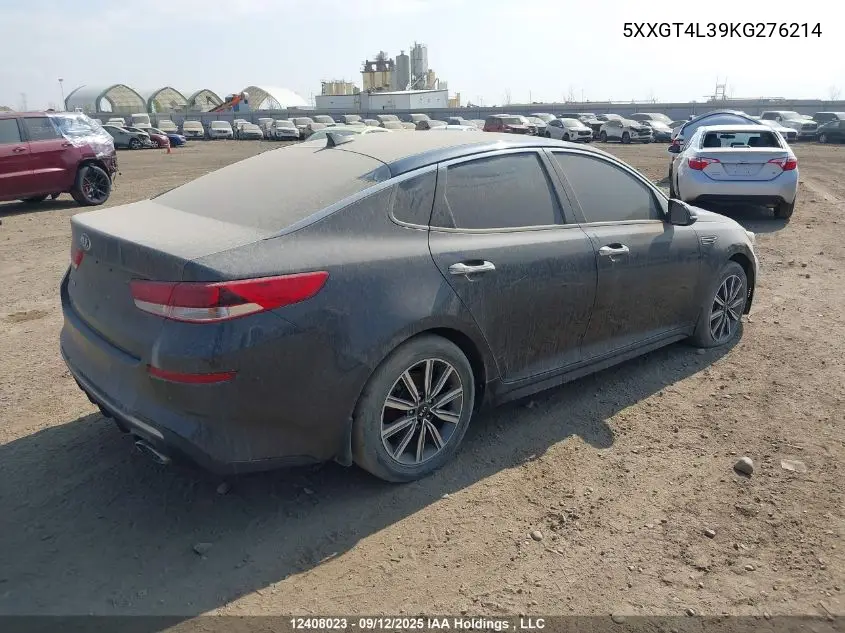 5XXGT4L39KG276214 2019 Kia Optima