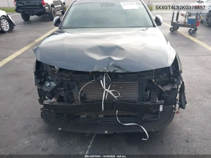5XXGT4L32KG378857 2019 Kia Optima Lx