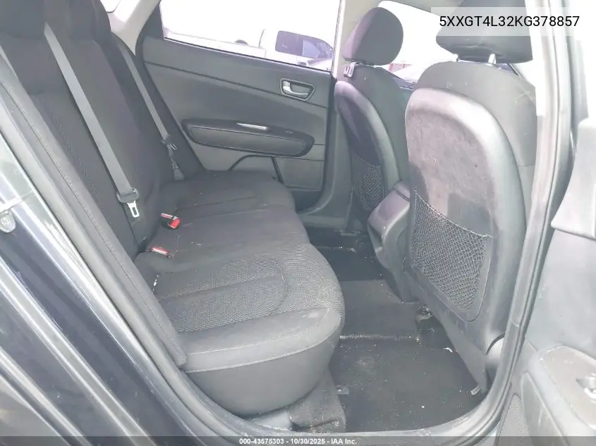 5XXGT4L32KG378857 2019 Kia Optima Lx