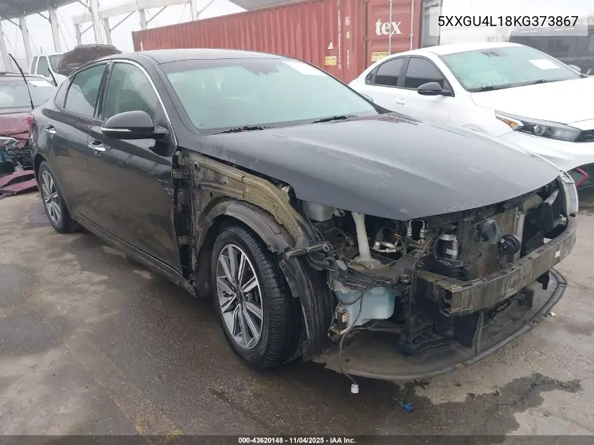 5XXGU4L18KG373867 2019 Kia Optima Ex