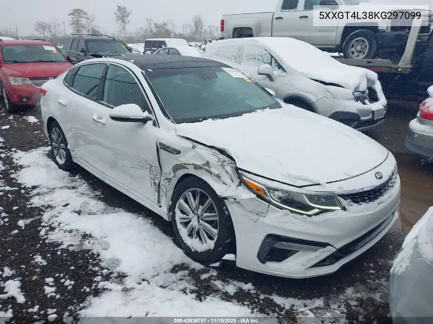 5XXGT4L38KG297099 2019 Kia Optima Lx