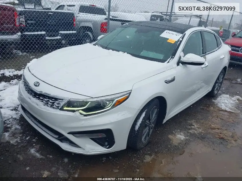 5XXGT4L38KG297099 2019 Kia Optima Lx