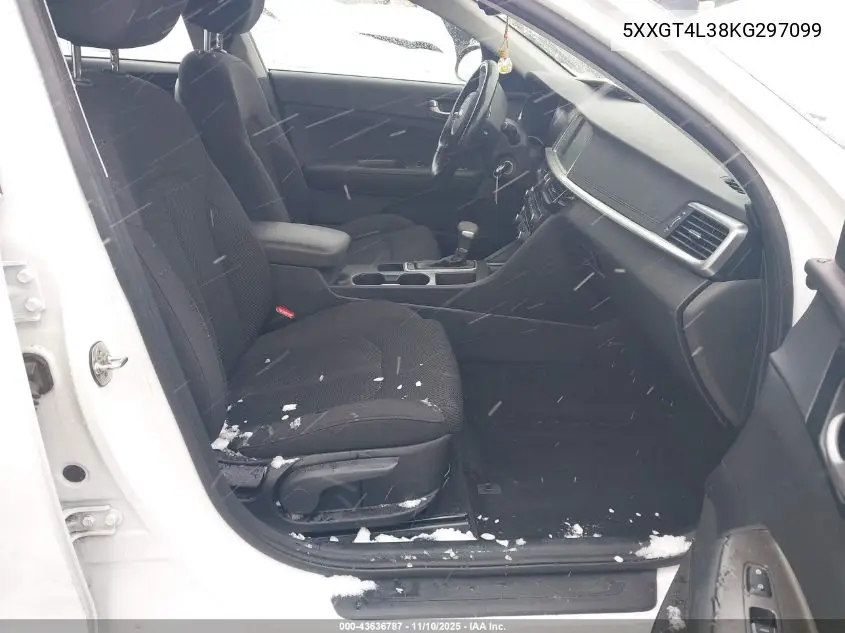 5XXGT4L38KG297099 2019 Kia Optima Lx