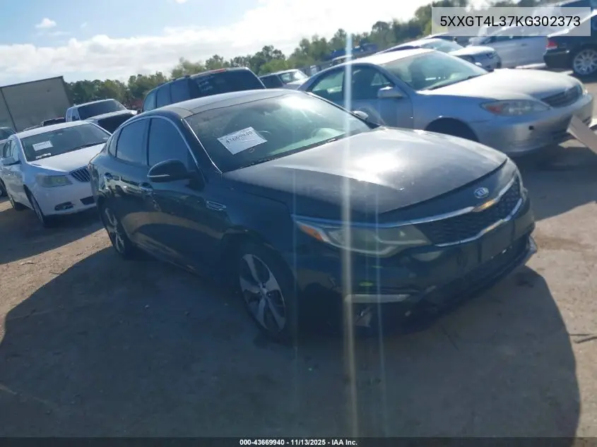 5XXGT4L37KG302373 2019 Kia Optima S