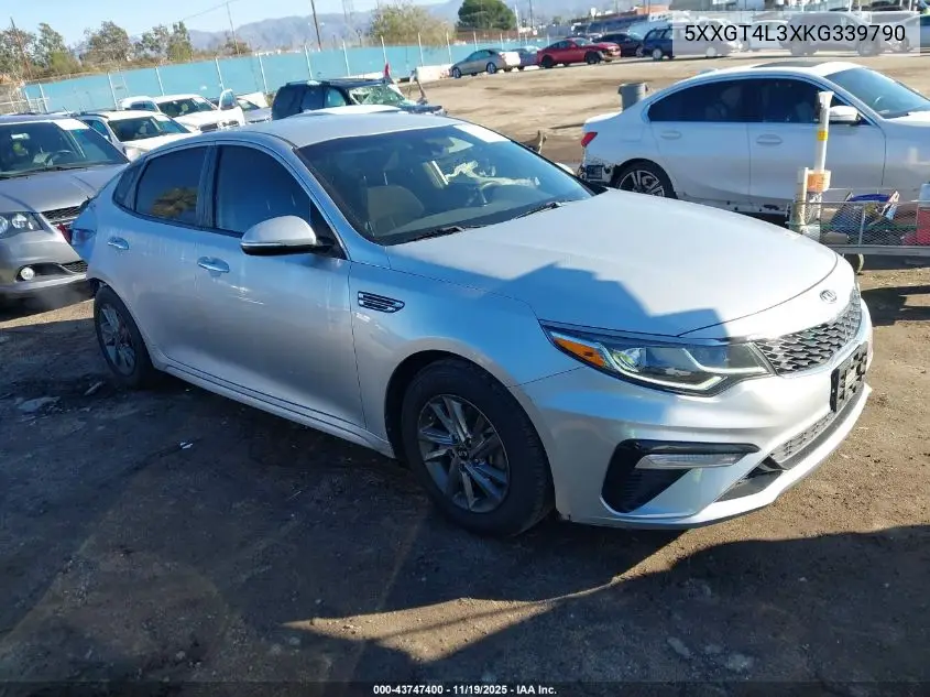 5XXGT4L3XKG339790 2019 Kia Optima Lx