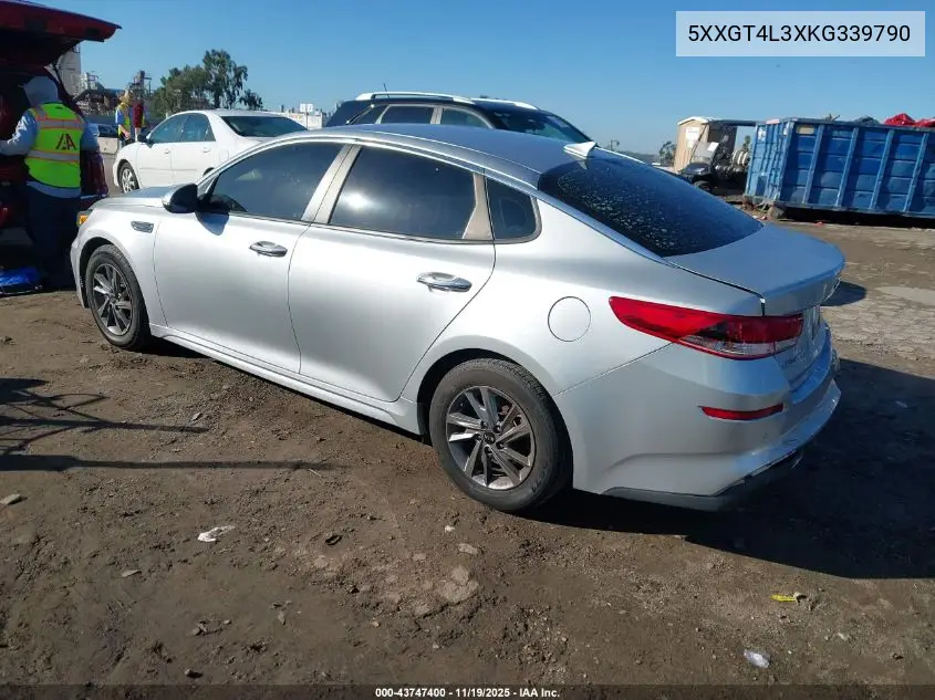 5XXGT4L3XKG339790 2019 Kia Optima Lx