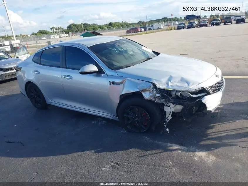 5XXGT4L38KG327461 2019 Kia Optima Lx