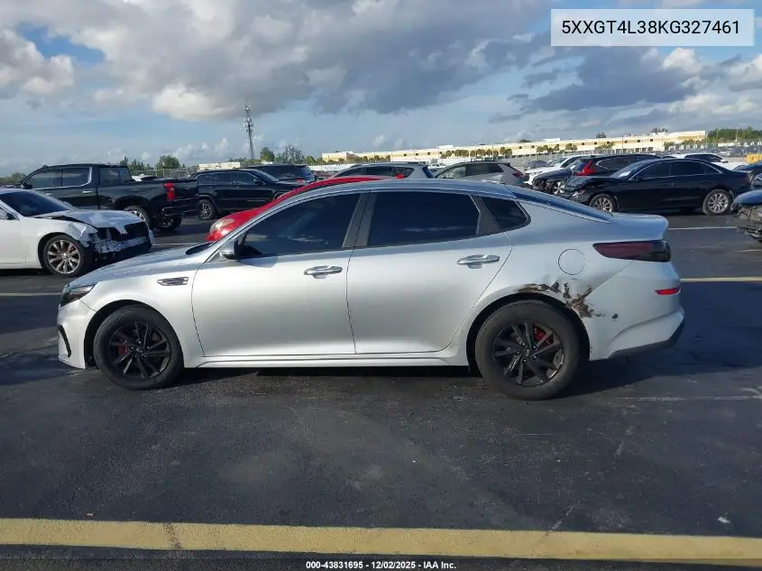 5XXGT4L38KG327461 2019 Kia Optima Lx