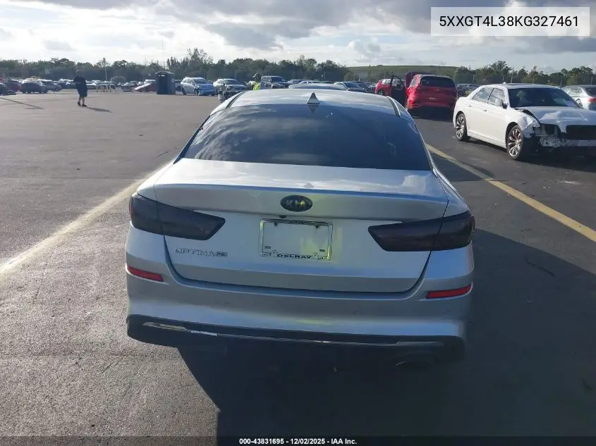5XXGT4L38KG327461 2019 Kia Optima Lx
