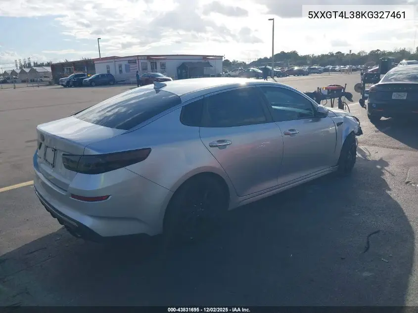 5XXGT4L38KG327461 2019 Kia Optima Lx