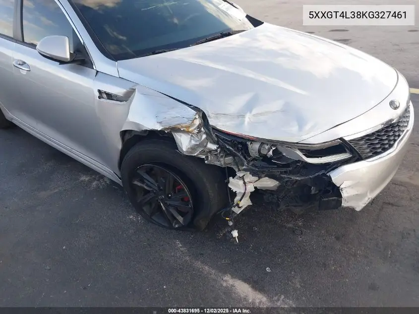 5XXGT4L38KG327461 2019 Kia Optima Lx