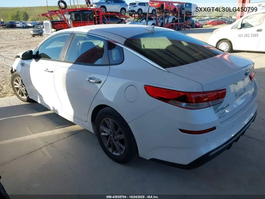 5XXGT4L30LG450799 2020 Kia Optima Lx
