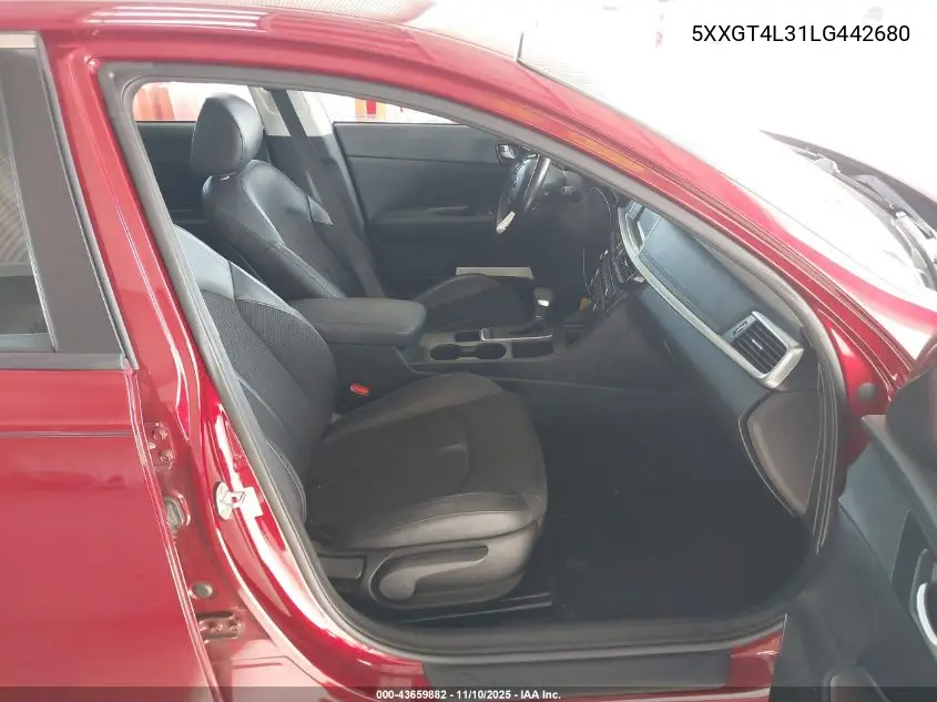 5XXGT4L31LG442680 2020 Kia Optima S