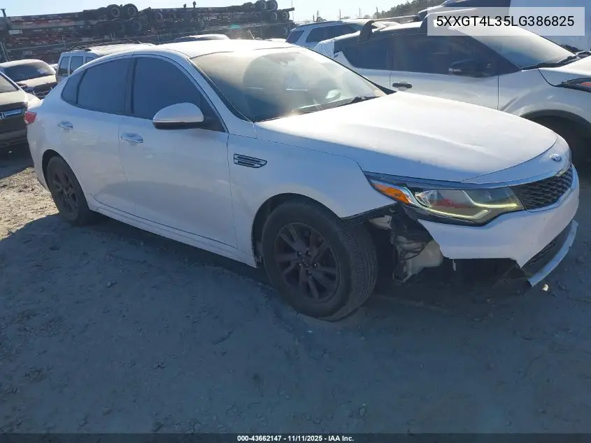 5XXGT4L35LG386825 2020 Kia Optima Lx
