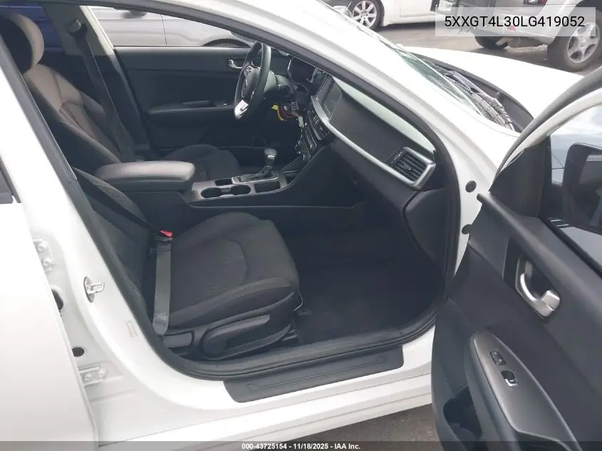 5XXGT4L30LG419052 2020 Kia Optima Lx
