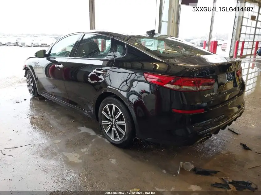 5XXGU4L15LG414487 2020 Kia Optima Ex Premium