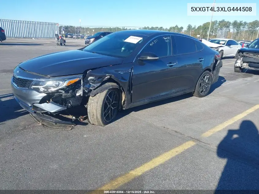 5XXGT4L3XLG444508 2020 Kia Optima Se