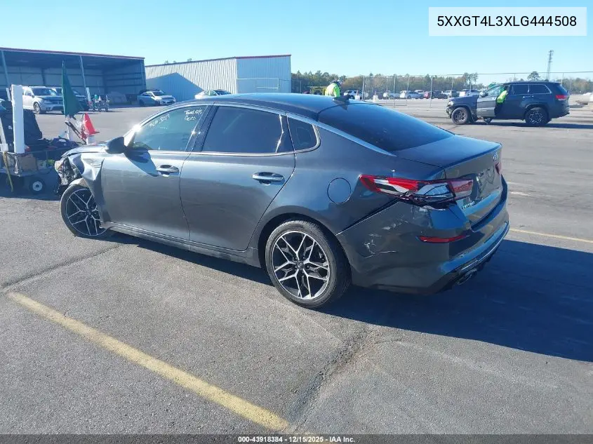 5XXGT4L3XLG444508 2020 Kia Optima Se