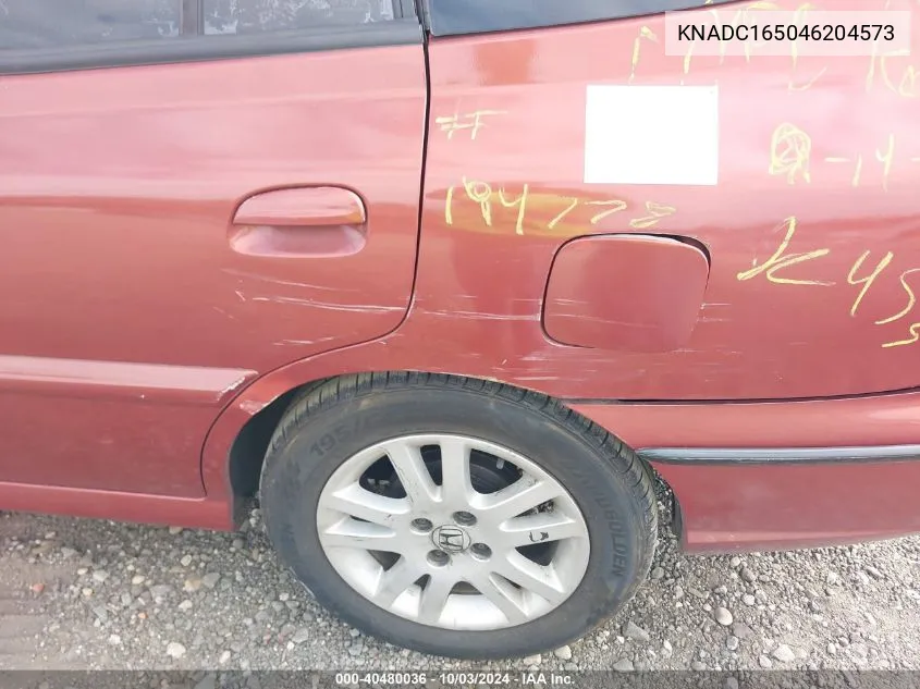 KNADC165046204573 2004 Kia Rio Cinco