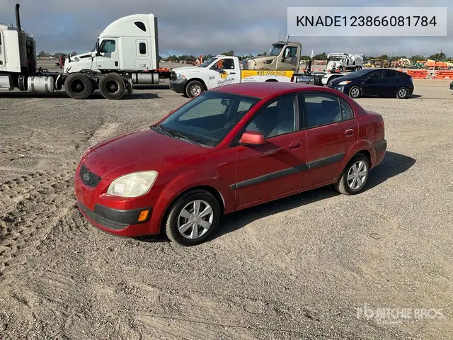 KNADE123866081784 2006 Kia Rio 2006 Kia Rio Automobile