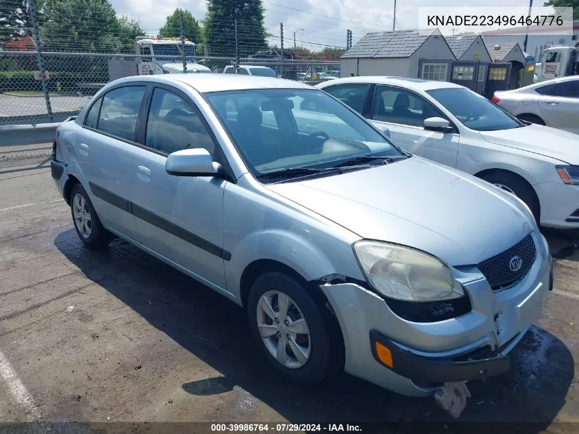 KNADE223496464776 2009 Kia Rio Lx