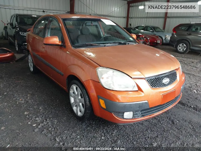 KNADE223796548686 2009 Kia Rio Sx