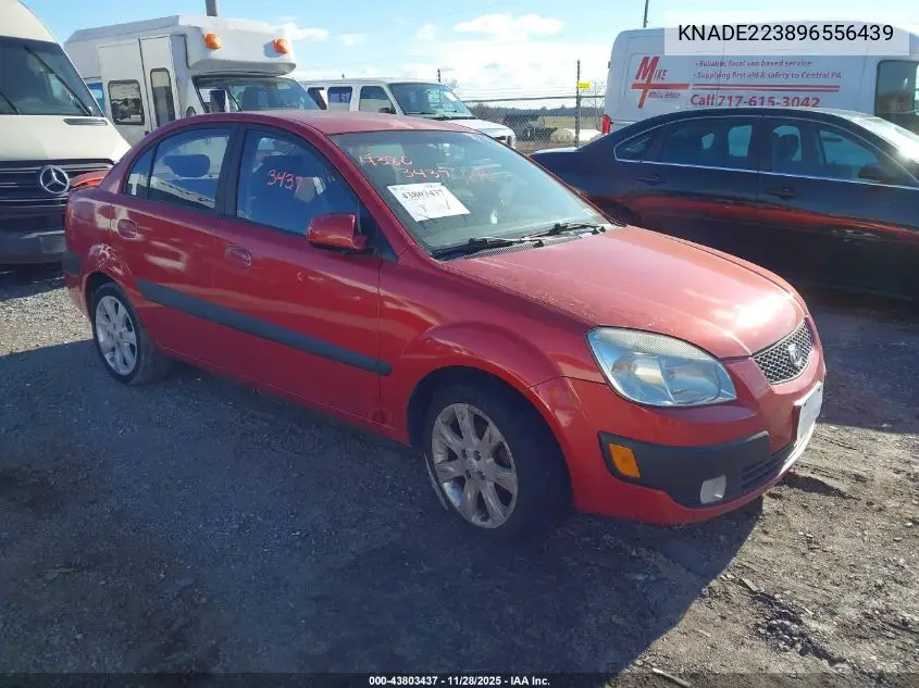 KNADE223896556439 2009 Kia Rio Sx