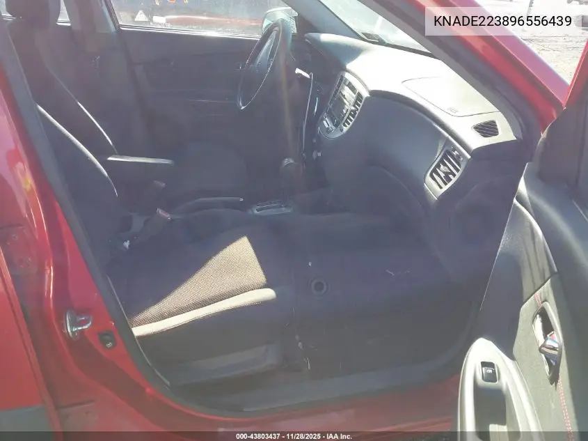 KNADE223896556439 2009 Kia Rio Sx