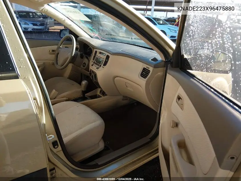 KNADE223X96475880 2009 Kia Rio Lx