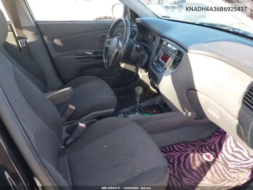 KNADH4A36B6925437 2011 Kia Rio Lx