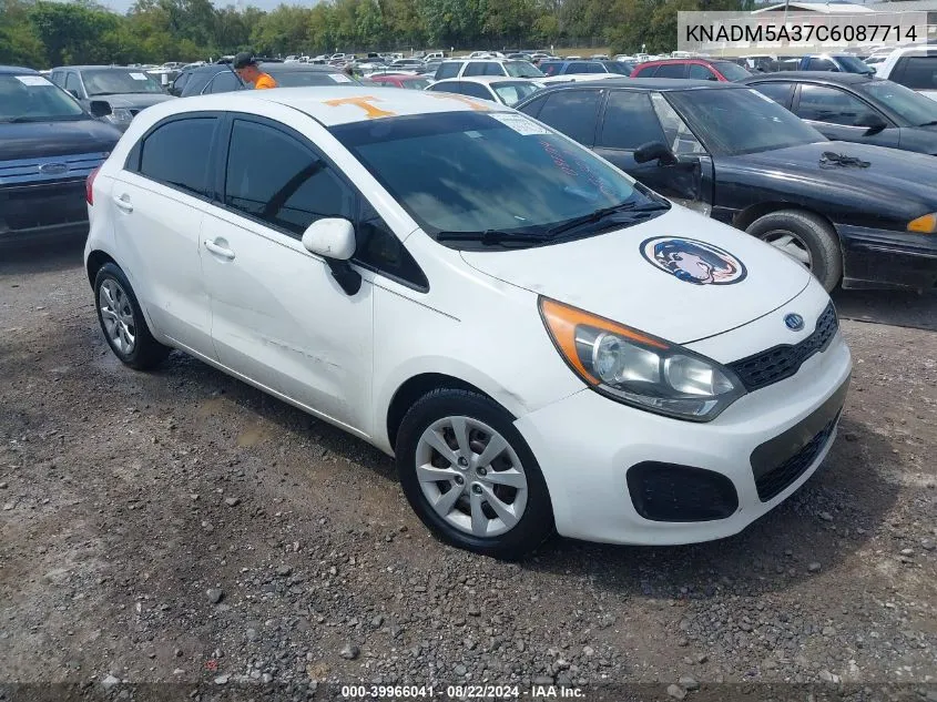 KNADM5A37C6087714 2012 Kia Rio5 Lx