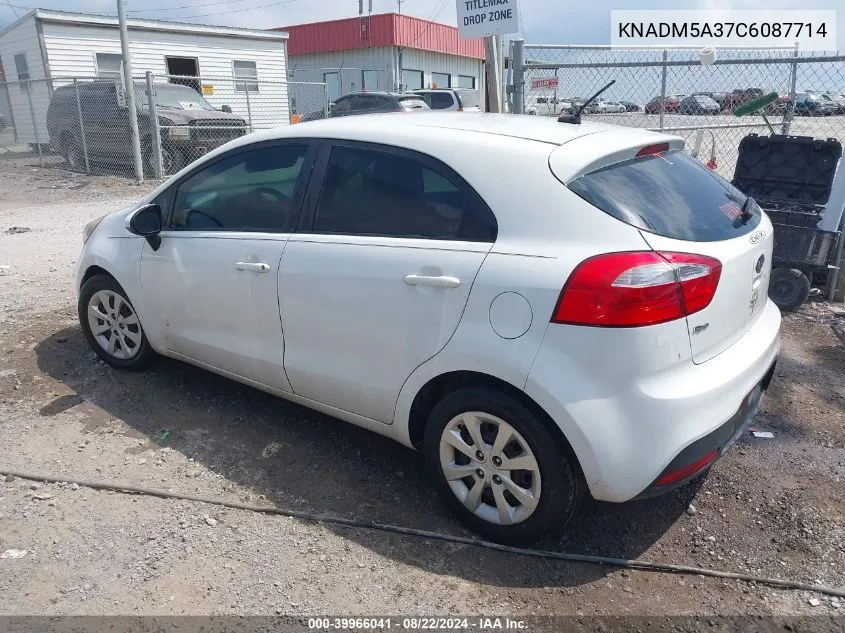 KNADM5A37C6087714 2012 Kia Rio5 Lx