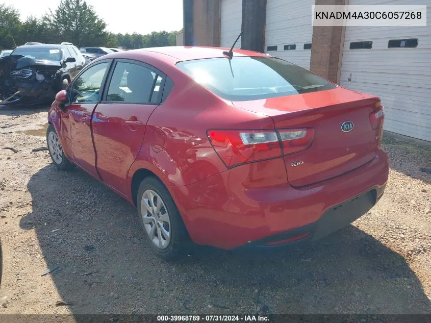 KNADM4A30C6057268 2012 Kia Rio Lx