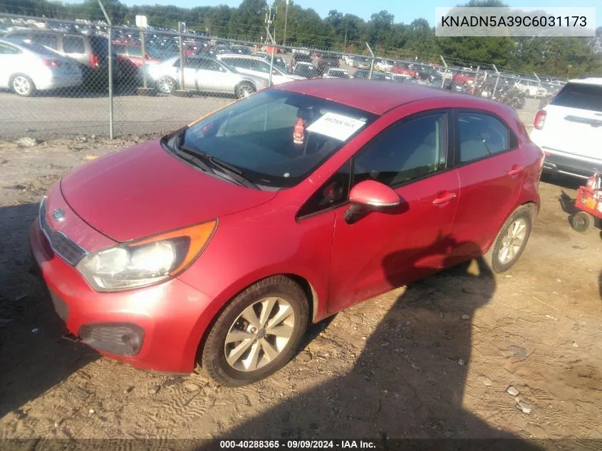 KNADN5A39C6031173 2012 Kia Rio5 Ex