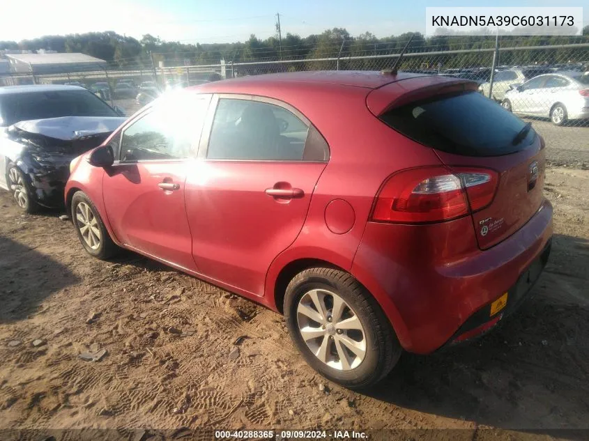 KNADN5A39C6031173 2012 Kia Rio5 Ex