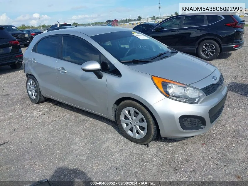 KNADM5A38C6092999 2012 Kia Rio5 Lx