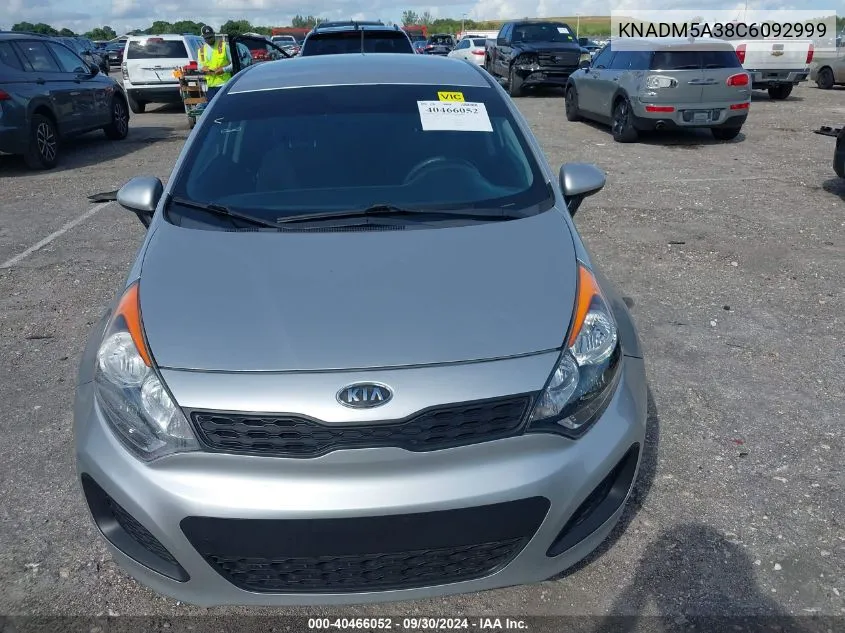 KNADM5A38C6092999 2012 Kia Rio5 Lx