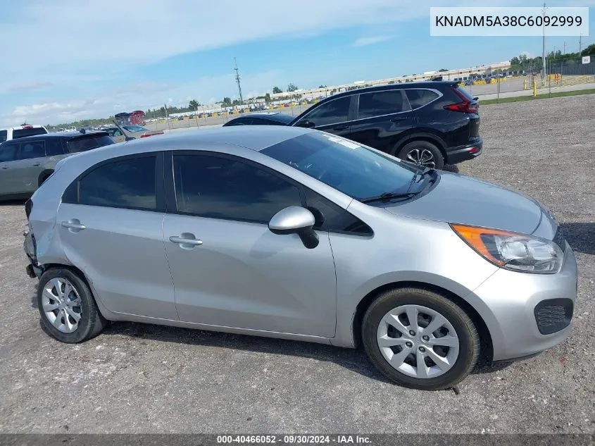 KNADM5A38C6092999 2012 Kia Rio5 Lx