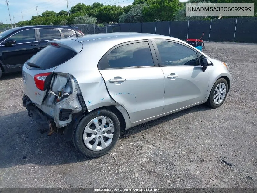 KNADM5A38C6092999 2012 Kia Rio5 Lx