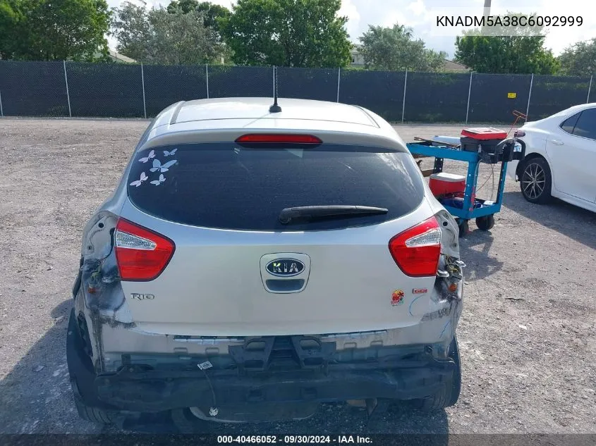 KNADM5A38C6092999 2012 Kia Rio5 Lx