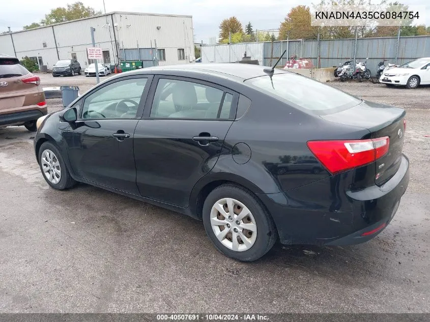 KNADN4A35C6084754 2012 Kia Rio Ex