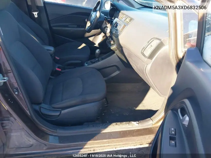 KNADM5A3XD6832506 2013 Kia Rio Ex/Lx/Lx+/Sx