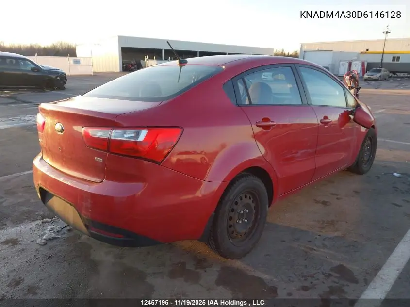 KNADM4A30D6146128 2013 Kia Rio Ex/Lx/Lx+/Sx